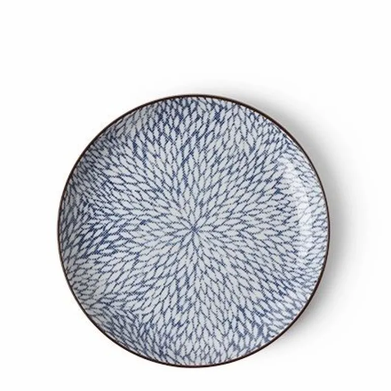 Beautiful blue and white pattern ceramics made in Japan available at Miya.