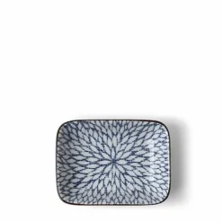 Beautiful blue and white pattern ceramics made in Japan available at Miya.