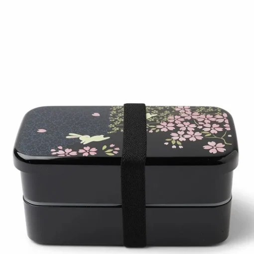 Bento Sakura Rabbit Black