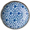 Blue and white ceramic sauce dish made in Japan available at Miya!