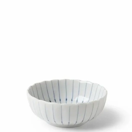 Blue and white design on beautiful ceramics made in Japan available at Miya.