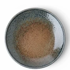 Blue Sand Crackle Dinner Plate 10-1/4"