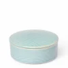 Bowl With Cover Himari Lt Blue