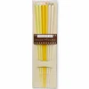 Chopsticks Acrylic Yellow Set/3