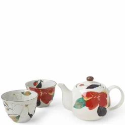 Floral Fall Tea Set