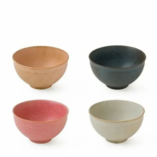 Ishi Glaze teacup set from Miya.  Beautiful glaze on traditional size Japanese teacup.