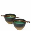 Kosui Green 5.5" Bowl For Two Set at Miya