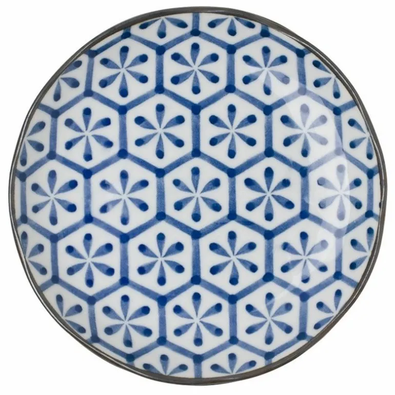 Monyou 6.5" Hana Kikkou Plate