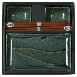 Nami Blue Sushi Set at Miya