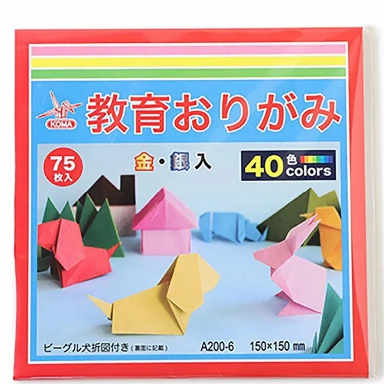 Origami Paper 6" Assorted