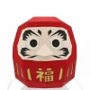 Paper Craft Daruma Red Small