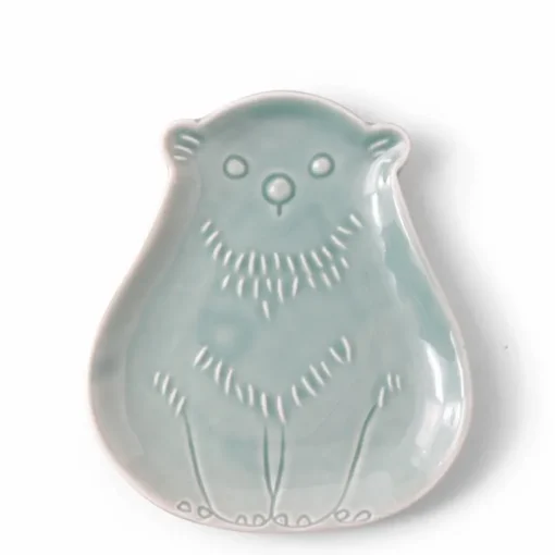 Sauce Dish Bear Teal