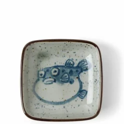 Sauce Dish 3.5" Puffer Fish
