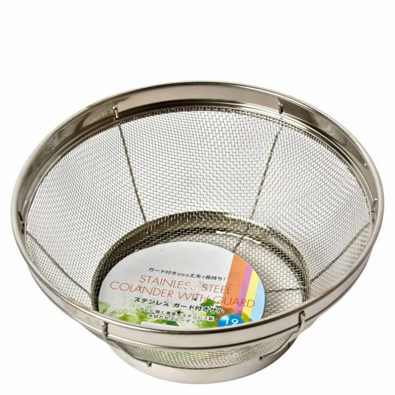 Stainless Steel Colander available at Miya.