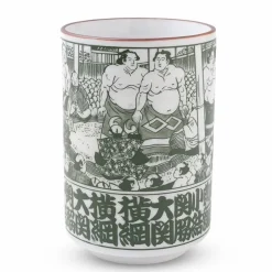 Sumo Championship Teacup Made in Japan