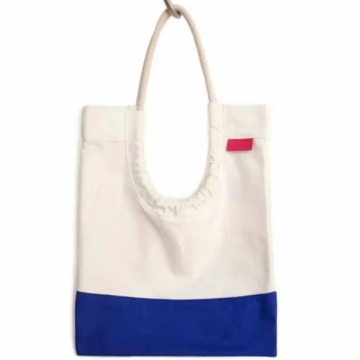 TOUTE Bag Tote White/Parisian Blue