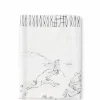Towel Black & White Rabbits