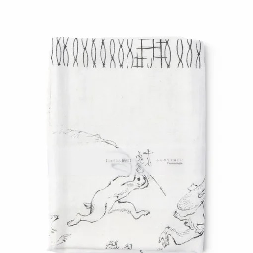Towel Black & White Rabbits