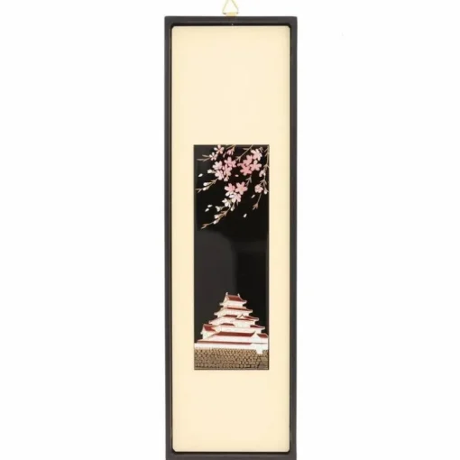 Wall Lacquer Art Sakura & Castle